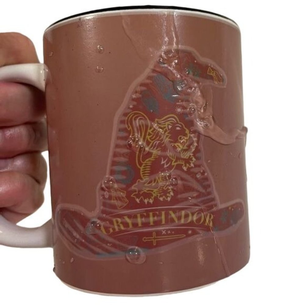 Harry Potter Mug Hogwarts House Sorting Hat color Change Gryffindor New Gift